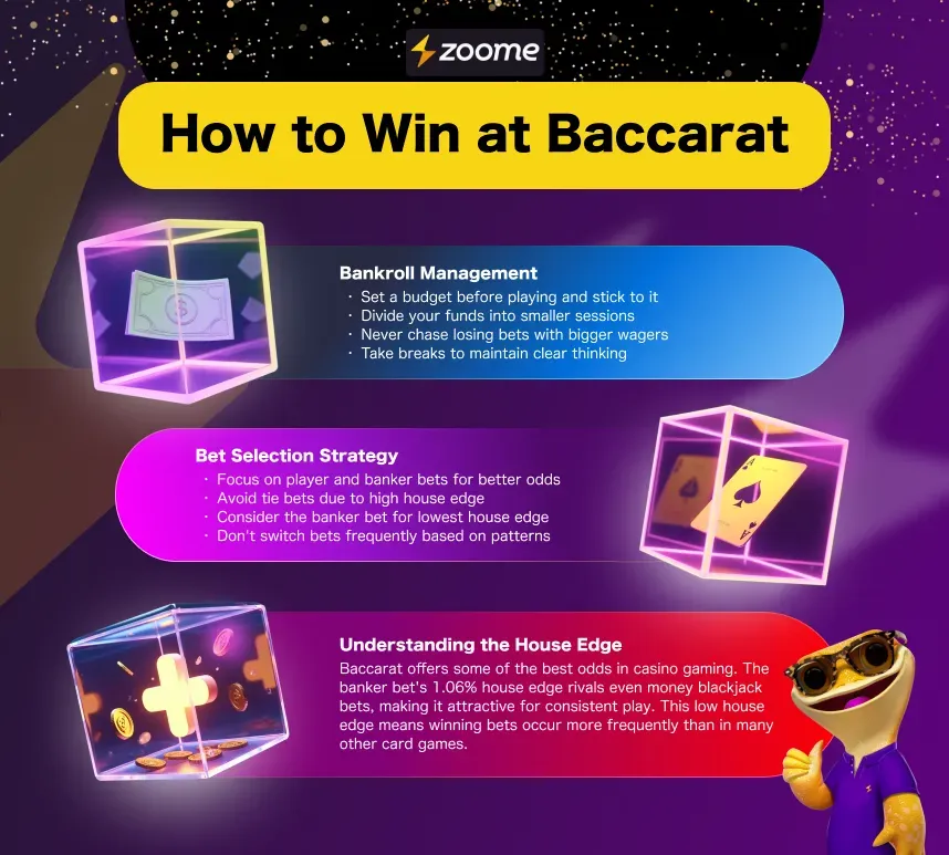 how to win at baccarat